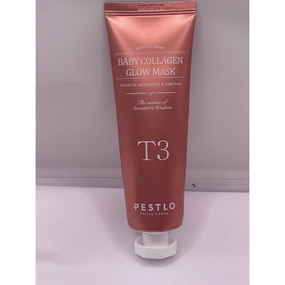 PESTLO Baby Collagen Glow Mask - Korean Peel Off Facial Mask Infused with Rea...
